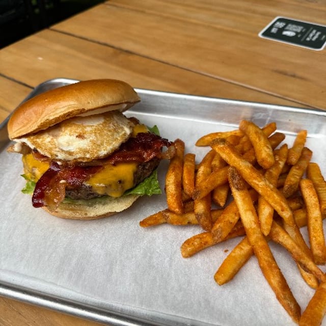 All Day Burger.