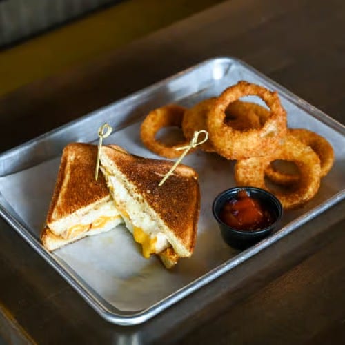 3 Cheese Grilled Cheese.