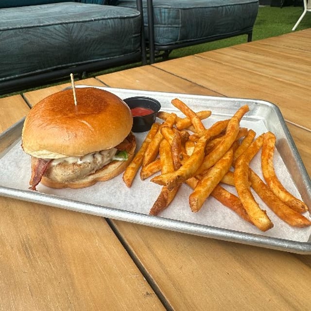 Turkey Burger.