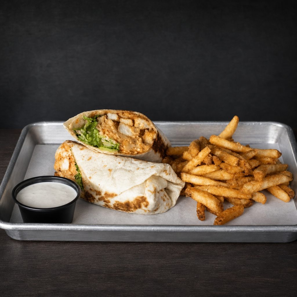 Buffalo Chicken Wrap.