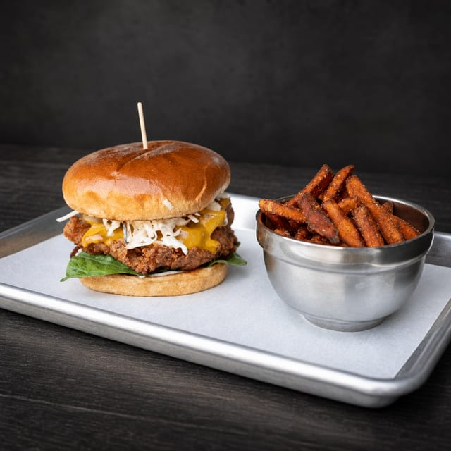 Spicy Fried Chicken Sandwich.