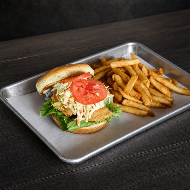 Fried Fish Sandwich.