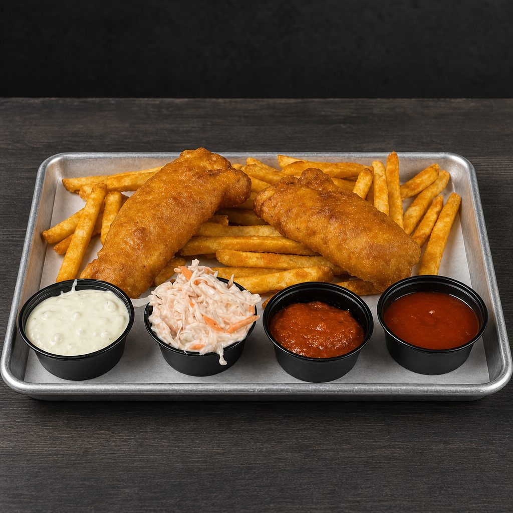 Fish and Chips.