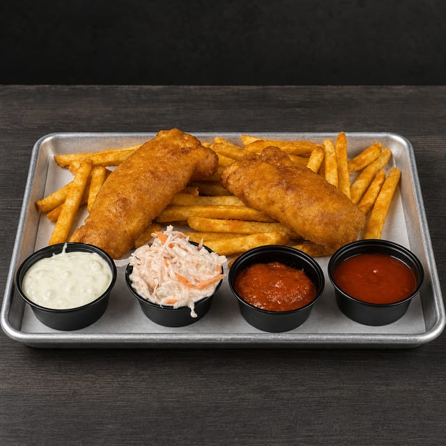 Fish and Chips.