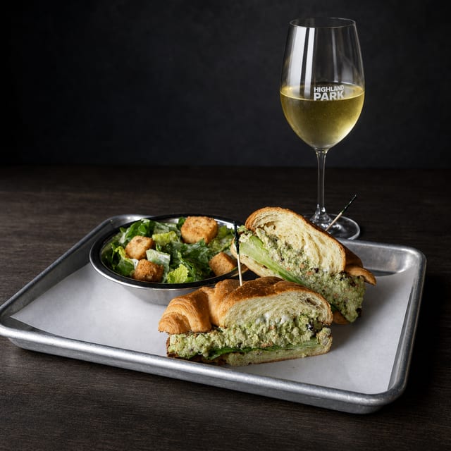 Pesto Chicken Sandwich.