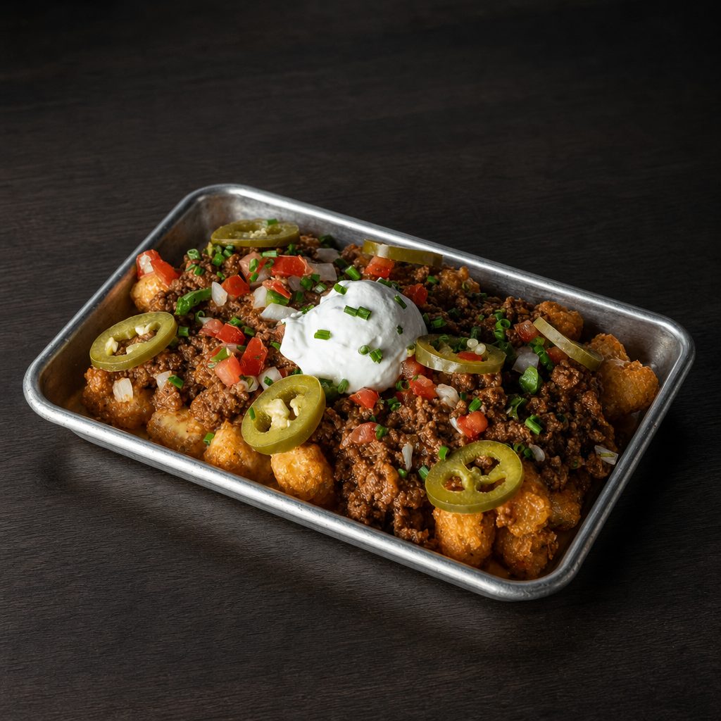 Loaded Tater Tots.